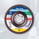 2824 siaflap T29 Flap Discs ø 115mm, 22.23mm Bore (Angled) - Back