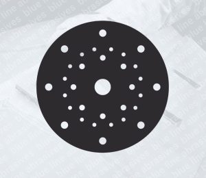 siafast Random Orbital Sander Intermediate Interface Pad ø 150mm 3-Hole, 2mm (D)