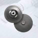 siafast Hook & Loop Rotary Sander SCM Backing Pad ø 115mm, M14, 22mm Button Centre
